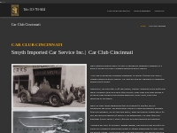 Car Club Cincinnati - Domestic, European, and Foreign.