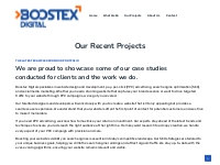 Our Projects | Boostex Digital