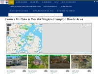 Homes For Sale in Coastal Virginia Hampton Roads Area