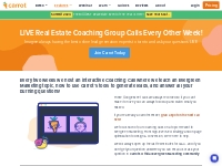 Get Expert Advice With Our Real Estate Coaching Group Calls