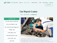 Car Repair Loans for Bad Credit Online – Cash Lender