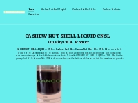 Cashew Nut Shell Liquid CNSL Cashew Shell Oil Shell Cake | Cashew Nut 