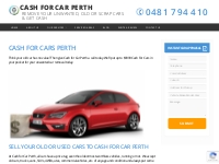 Cash For Cars Perth | Sell Your Car For Instant Top Dollars Upto $9999