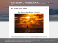 Best Sunset Boat Charters Key West