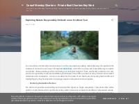 Exploring Nature Responsibly: Embark on an Eco Boat Tour