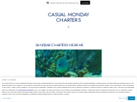 Sandbar Charters Near Me   Casual Monday Charters