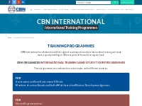 CBN Training Programmes and Study Tours | CBN Australia