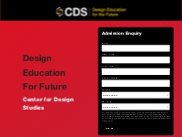 Welcome to CDS - Design Education for future