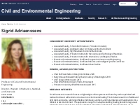 Sigrid Adriaenssens | Civil and Environmental Engineering