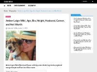Amber Laign Wiki, Age, Bio, Height, Husband, Career, and Salary