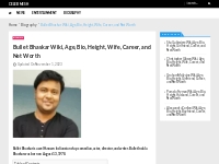 Bullet Bhaskar Wiki, Age, Bio, Height, Wife, Career, and Net Worth