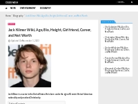 Jack Kilmer Wiki, Age, Bio, Height, Girlfriend, Career, and Salary