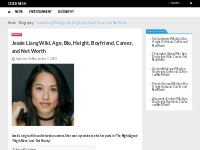 Jessie Liang Wiki, Age, Bio, Height, Boyfriend, Career, and Salary