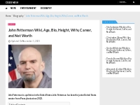 John Fetterman Wiki, Age, Bio, Height, Wife, Career, and Net Worth