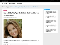 Sophia Hill Wiki, Age, Bio, Height, Boyfriend, Career, and Net Worth