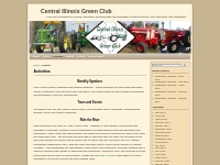 Activities | Central Illinois Green Club
