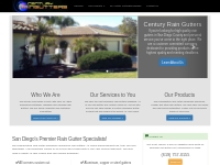 Seamless Gutter and Downspout Installation Services in San Diego | Cen