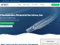 Low Rate Boat Loans   RV Loans | Chesapeake Financial