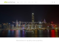       Chic Workshop - Shopify Partner   Expert in Hong Kong