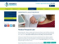 Chiropractic Laser Treatments | Theralase Therapeutic Laser | Advanced