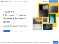A ChromeOS Device for every business need – Chrome Enterprise