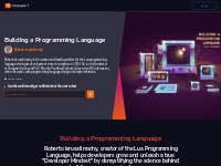 Building a Programming Language