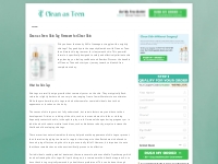 Clean as Teen: Skin Tag Remover for Clear Skin