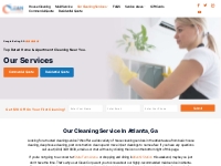 Our Cleaning Services - Maid   Cleaning Service Atlanta