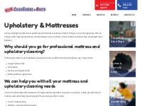 Upholstery Cleaning Terrace | Mattress Cleaning Terrace | WOW CleanFlo