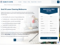 End of Lease Cleaning in Melbourne | Move Out Cleaning