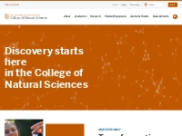 Home | College of Natural Sciences