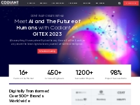 The Future of Humans with Codiant at GITEX 2023 - Codiant Software Tec