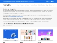 200+ Best Bootstrap Templates 2024 - Colorlib