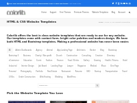 1500+ Best Website Templates (HTML   CSS) 2024 - Colorlib