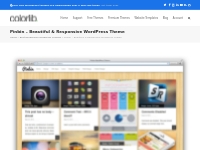 Pinbin - Beautiful   Responsive WordPress Theme - Colorlib