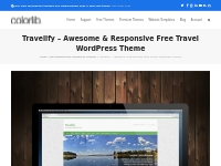 Travelify - Awesome   Responsive Free Travel WordPress Theme - Colorli