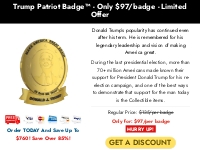 Trump Patriot Badge® | Official Website