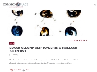 Edgar Allan Poe: Pioneering Mollusk Scientist - Commonplace - The Jour