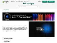  	Build on Shopify - Shopify Community