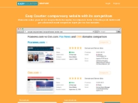 Easy Counter: compare any website with its competitors