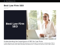 Best Law Firm SEO