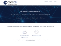 Residential Premier Fibre Internet - Comtel Communications