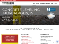 Indianapolis Concrete Leveling   Mudjacking | Fast FREE Estimates