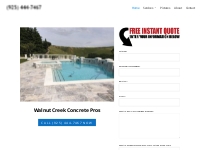 Best Concrete Contractor in Walnut Creek | Stone, Brick Masonry