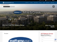 Mile and Creek 3 by Mattamy Homes - Get First Access to Pricelist and 