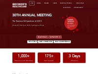 30th Annual  Meeting: The Business and Operations of ASCs