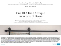 One Of A Kind Antique Furniture   Doors   Conscious Design With Ancien