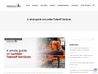 A whole guide on Lumber Takeoff Services