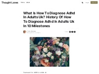 What Is How To Diagnose Adhd In Adults Uk? History Of How To Diagnose 