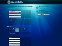 Get a Mumble Server for your group!